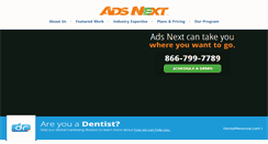 Desktop Screenshot of adsnext.com